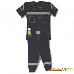 Pyjama Enfant "Capitaine Sapeurs-Pompiers"
