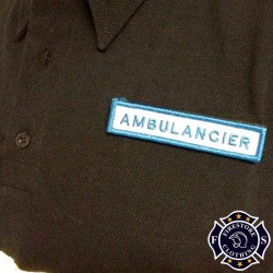 Ecusson ambulancier