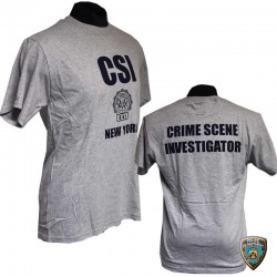 T-shirt CSI "Crime Scene Investigator"