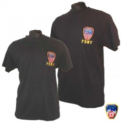 t shirt fdny logo officiel brode