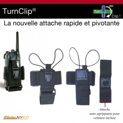 Etui porte radio Multi-Tailles V2 "Turnclip"