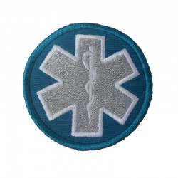 Ecusson Ambulancier ATNUP "Enamel Line" monté sur velcro