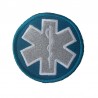 Ecusson Ambulancier ATNUP "Enamel Line" brodé monté sur velcro